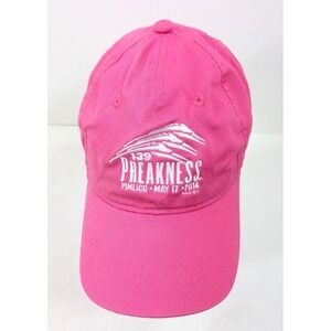 139th Preakness Cap Hat Pink w/ Logo Pimlico May 17th 2014 Adjustable OSFM